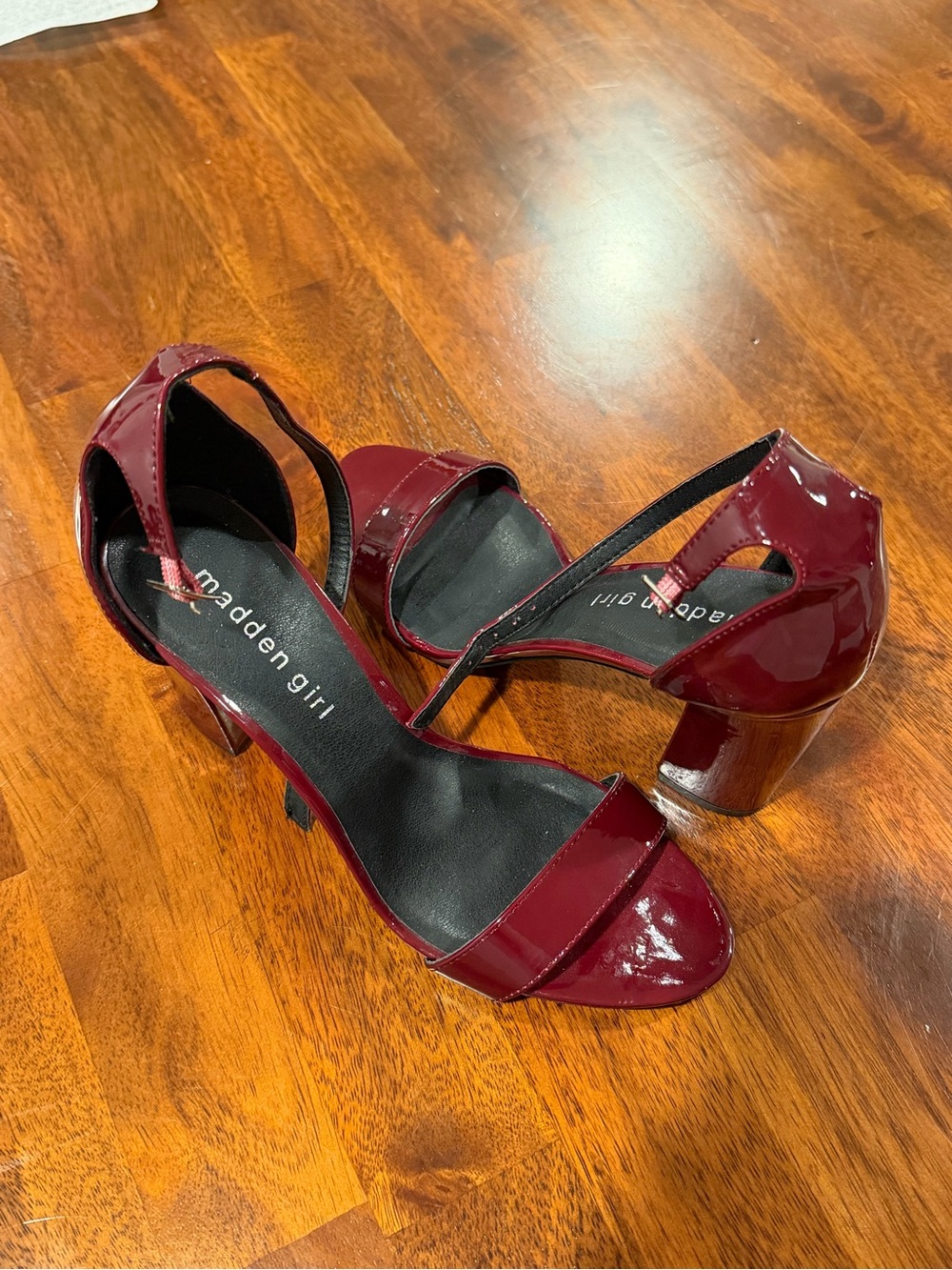 Madden Girl Burgundy Heels